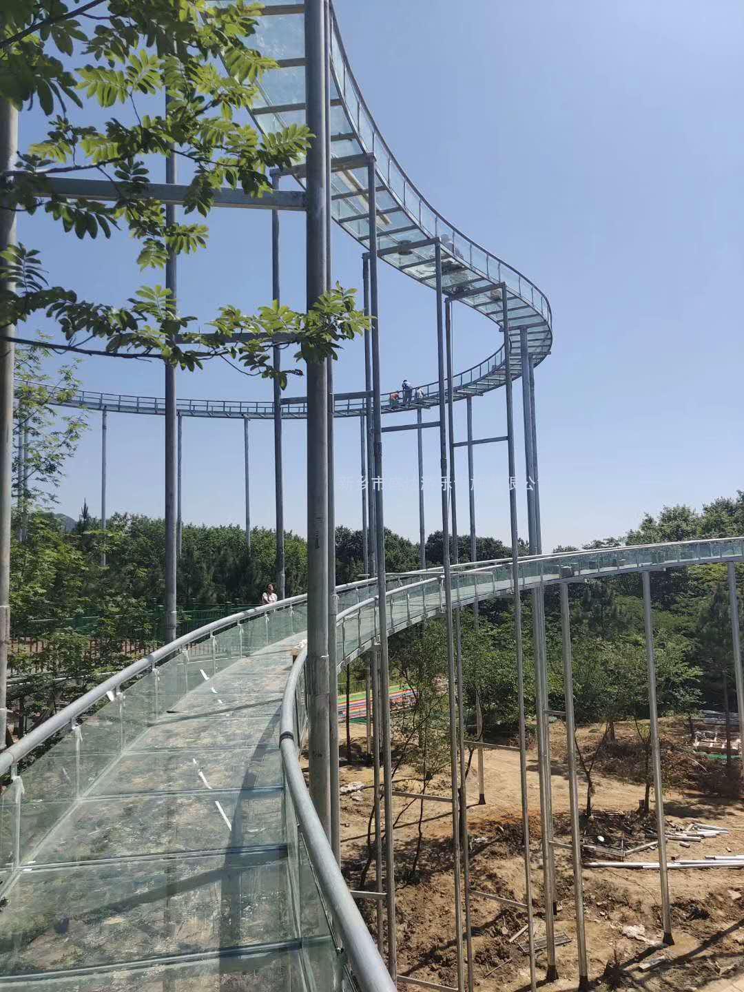 2019年最网红的玻璃空中漂流即将亮相安徽梧桐花谷景区